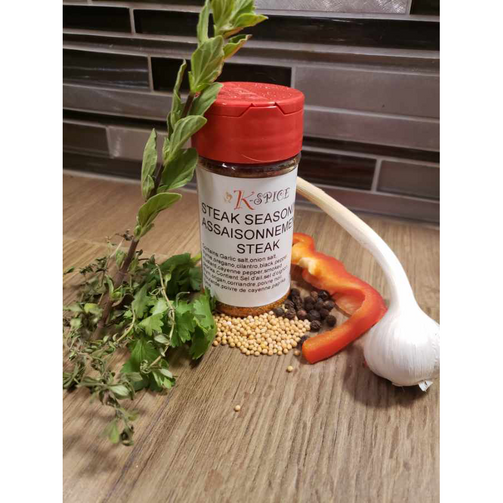Steak Seasoning 50g - K-SPICE LES ÉPICES K-SPICE